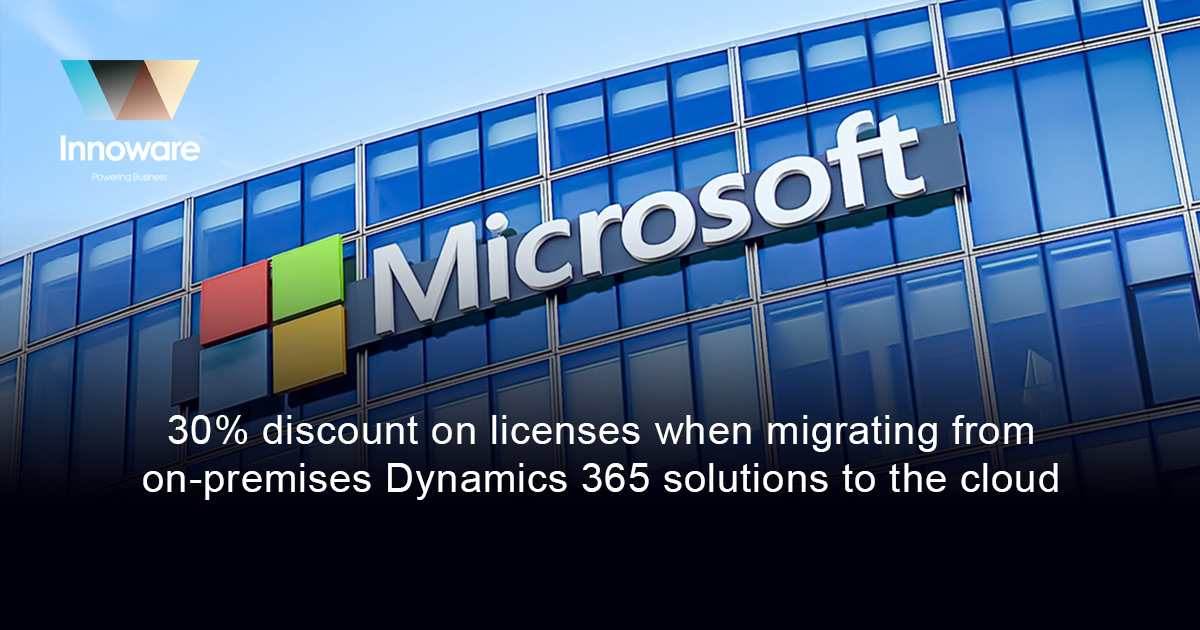 Microsoft is offering a 30% discount on Dynamics 365 cloud licenses from January 1, 2026